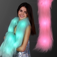 Glam Light Up Faux Fur Boa; Blank Pricing... from ASI 34194 ALightPromos