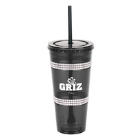 20 oz. "Two Three" Bling Tumbler