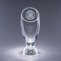 Profile Hand-Blown Crystal Cup Award