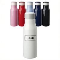 Soft Plastic Water Bottle with Twist-Off Cap, 25 oz.