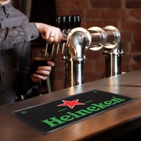 9.2" x 17" Point-of-Purchase counter mat with rubber backing.... from ASI...