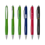Ergonomic Soft Touch Plastic Pen
