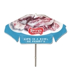 7.5' Aluminum Patio Umbrella w/ full-color imprint