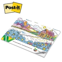 Post-it® Custom Printed Coloring Pads