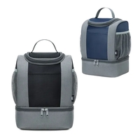 RPET 2-Compartment Lunch Cooler Bag... from ASI 36730 Ariel Premium Supply Inc