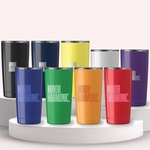 GO TIME 550ML / 18OZ RECYCLED STAINLESS STEEL TUMBLER