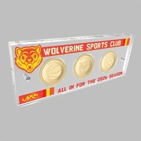 Acrylic Coin Display / Holder Vibrant UV color