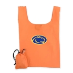 Ripstop Foldable Shopping Tote with Drawstring Pouch