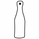 Key Tags - Soft Vinyl - Stock Shape Collection - Bottle
