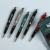 A recycled aluminum pen with NFC tech that links users directly... from ASI...