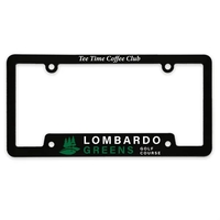 White license plate frame with holes.... from ASI 40480 Koozie Group