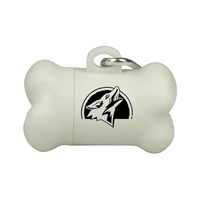 Dog pickup bag dispenser in shape of a bone.... from ASI 40480 Koozie Group
