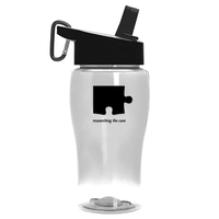 18 oz. Poly-Pure Junior with Flip straw lid.... from ASI 40480 Koozie Group