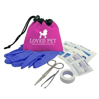 Drawstring Pet First Aid... from ASI 40480 Koozie Group