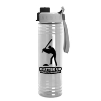 24 oz. Slim Fit Water Bottle with Quick Snap Lid... from ASI 40480 Koozie Group