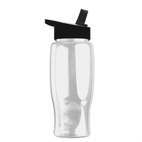 Garyline® Poly+ Bottle with Flip-Straw Lid - 27 oz.