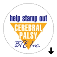 1.5" dia. Circle Roll Label