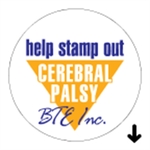 1.5" dia. Circle Roll Label