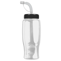 Garyline® Poly+ Bottle with Straw Lid - 27 oz.