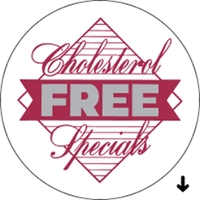 3" dia. Circle Roll Label