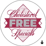 3" dia. Circle Roll Label