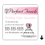 3" x 3" Square Roll Label