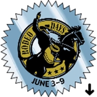 2" dia. Starburst Roll Label