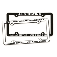 Thin Panel License Plate Frames