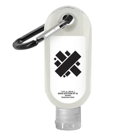 SPF 30 Sunscreen in Clear Bottle with Carabiner... from ASI 40480 Koozie Group