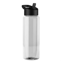 Guzzler 32 Oz. Transparent Bottle with Straw Handle Lid... from ASI 40480...