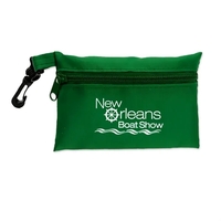 Polyester Zip Tote with clip.... from ASI 40480 Koozie Group