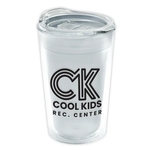 Garyline® Transparent Tumbler with Slider Lid - 14 oz.