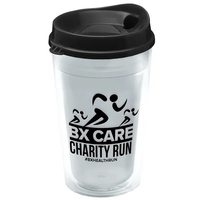 16 oz. Double-Wall Insulated Transparent Tumbler with Auto Sip Lid... from...