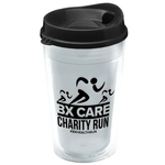 Garyline® Transparent Tumbler with Sip Lid - 16 oz.