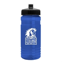 Transparent sports bottle, 2 oz. Straight-wall design with Push-Pull lid......