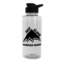 Mountaineer 36 oz. Sports Bottle with Drink-Thru Lid. Molded with...