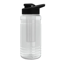 Garyline® Groove Tritan® Bottle with Drink-Thru Lid and I...