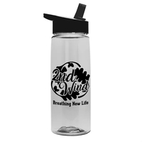 26 oz Flair Bottle with Flip Straw Lid. Wide-mouth for easy... from ASI 40480...