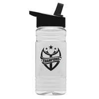 20 oz. Groove Bottle Flip Straw Lid... from ASI 40480 Koozie Group