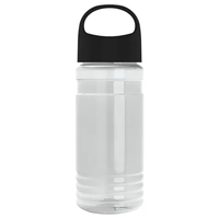 Garyline® Groove Tritan® Bottle with Oval Crest Lid - 20 oz.