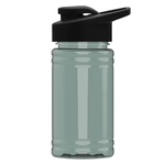 Garyline® Mini RPET Bottle with Drink-Thru Lid - 16 oz.