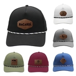 Performance Rope Hat, Leather Patch - Laser Engraved