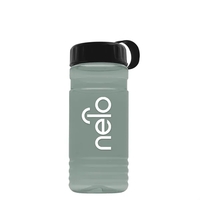 Big Grip 20 oz. Transparent Bottle - Tethered Lid... from ASI 40480 Koozie Group