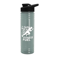 24 oz. Slim Fit UpCycle rPET Bottle with Drink-thru lid. Molded... from ASI...