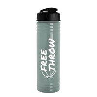 Slim Cylinder Design 24 oz. UpCycle Sport Bottles with Flip Lid.... from ASI...
