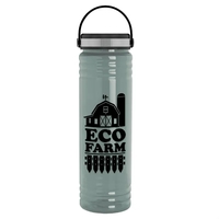 Slim Cylinder Design 24 oz. UpCycle Sport Bottles with EZ Grip... from ASI...