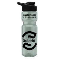 28 Oz Bottle w/ Drink Thru Lid made from Recycled rPET.... from ASI 40480...