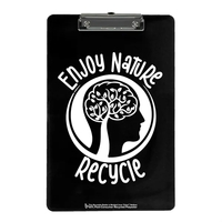 100% Recycled Low Profile Legal Sized Clipboard. Molded in 90%...