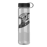 24oz Wave Bottle - Tethered Lid... from ASI 40480 Koozie Group