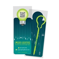 Eye-catching custom shaped cards stand out from the crowd... from ASI 39850...